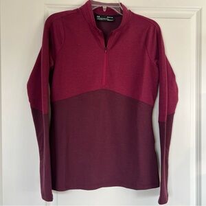 Under armour half zip
